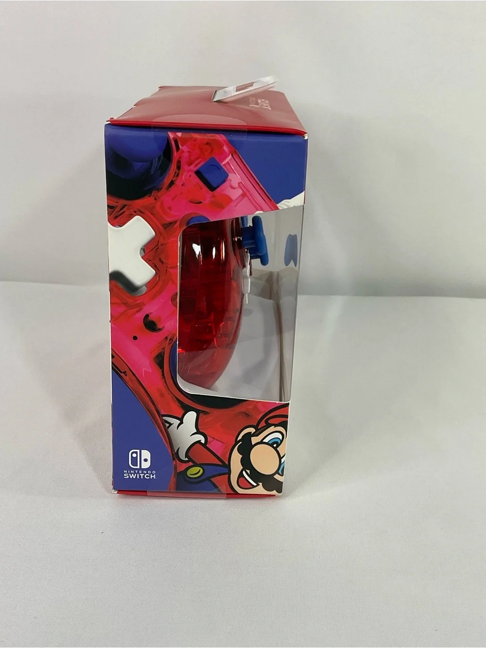Rock & Candy Super Mario Wired Controller - Red with Blue Buttons